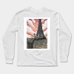 Eiffel Tower Long Sleeve T-Shirt